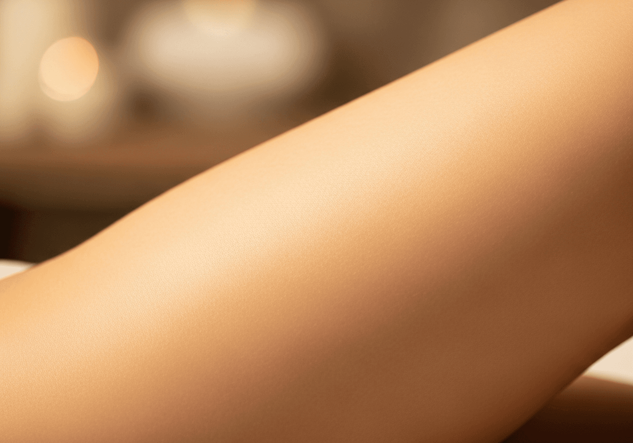Silky smooth skin on legs after Emtone cellulite treatment Total Body Aesthetic Westchester Los Angeles