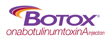 Botox logo for gummy smile treatment at Total Body Aesthetic med spa Los Angeles