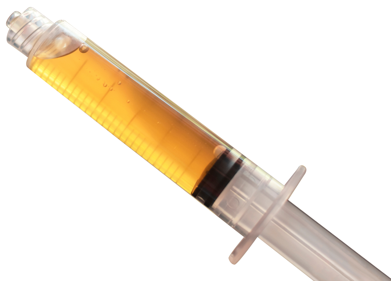 Preparation concept for EZGel platelet-rich fibrin at Total Body Aesthetic near LAX in Los Angeles