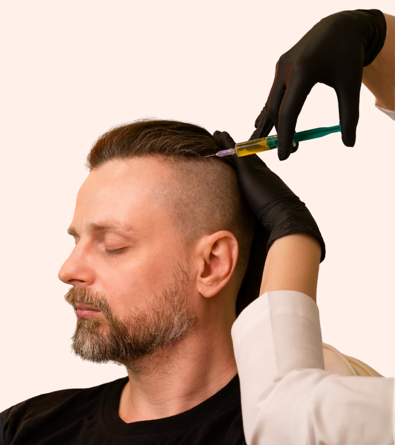 Hair loss treatment device at Total Body Aesthetic med spa near Marina del Rey