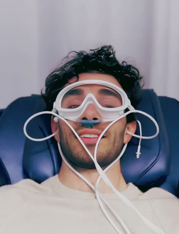 Relaxing hydrogen therapy session near Marina del Rey
