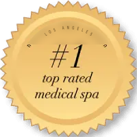Number one top rated medical spa award at Total Body Aesthetic med spa Los Angeles