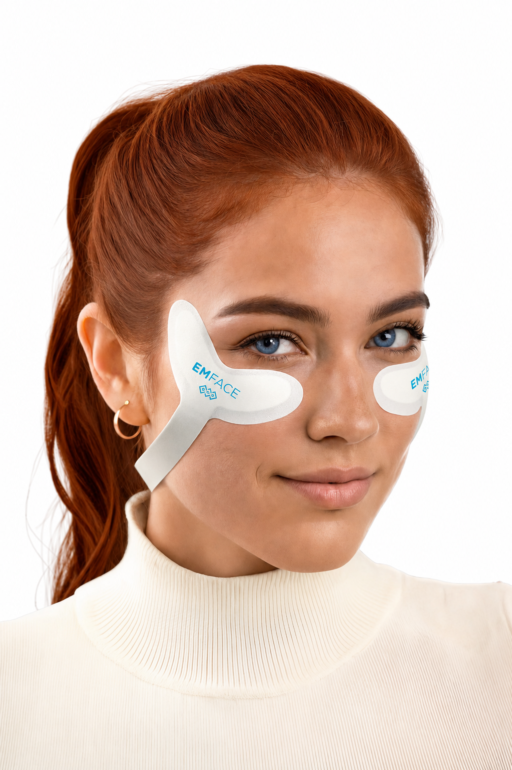 Emface under eye treatment on a woman's face near Marina del Rey